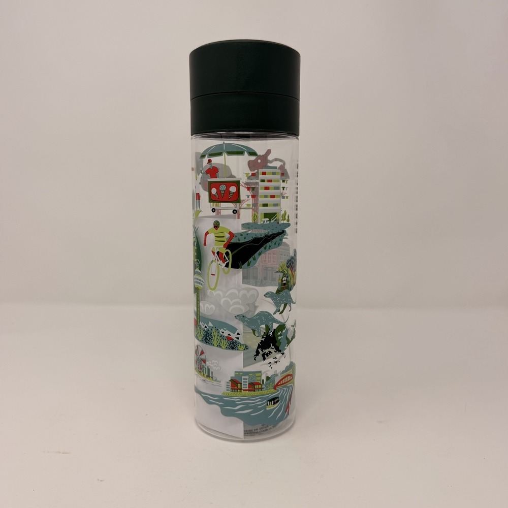 Starbucks Singapore Discovery Series 20oz Water Bottle Orangutan NEW Exclusive - Picture 3 of 8